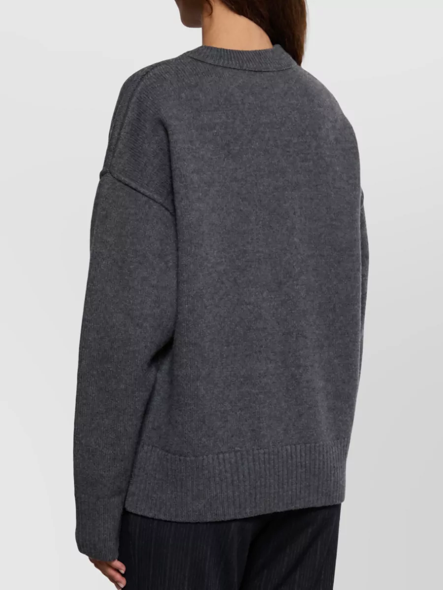 Ami Paris Wool Crewneck Jumper