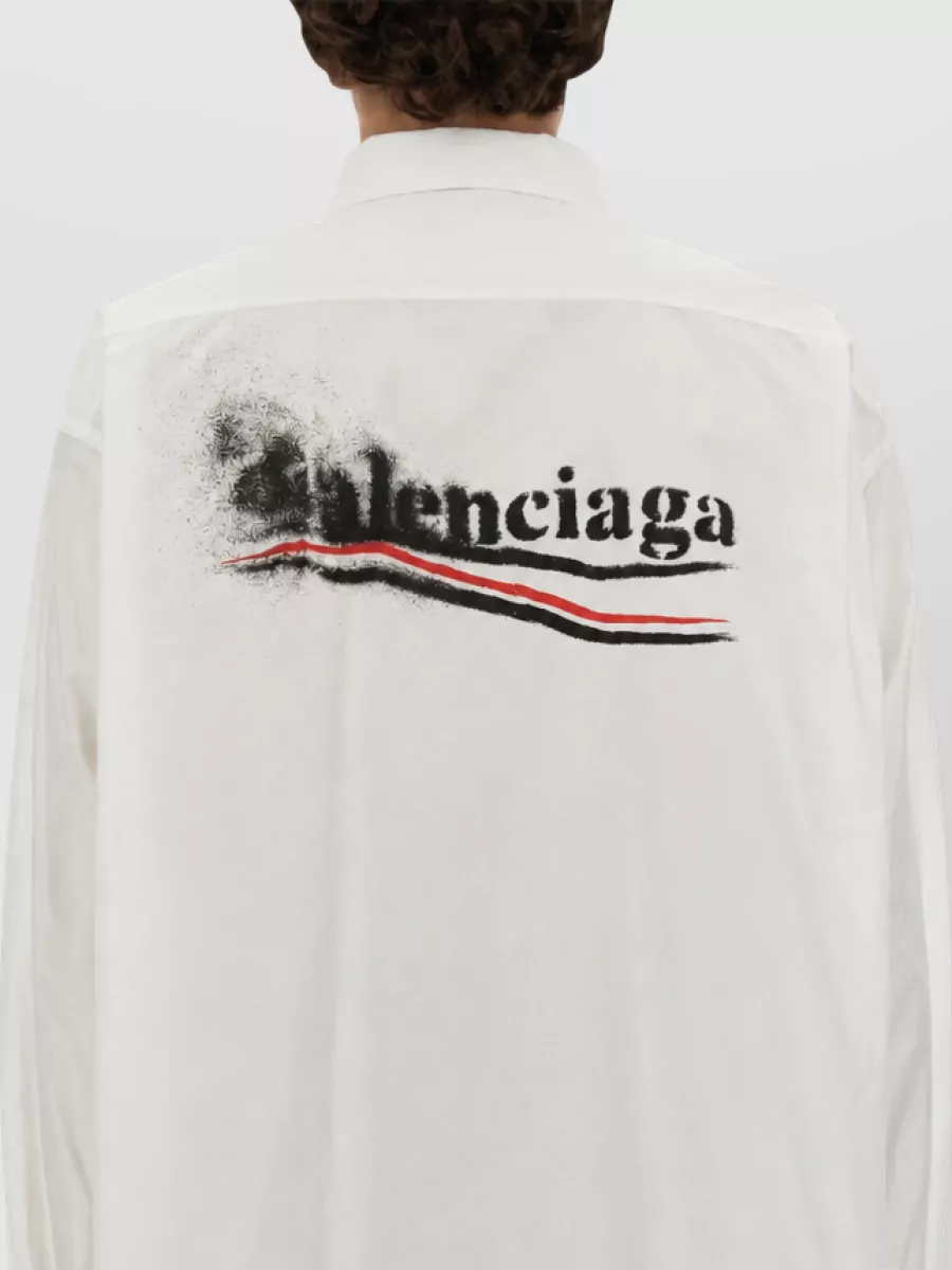 Balenciaga Large-Fit Shirt