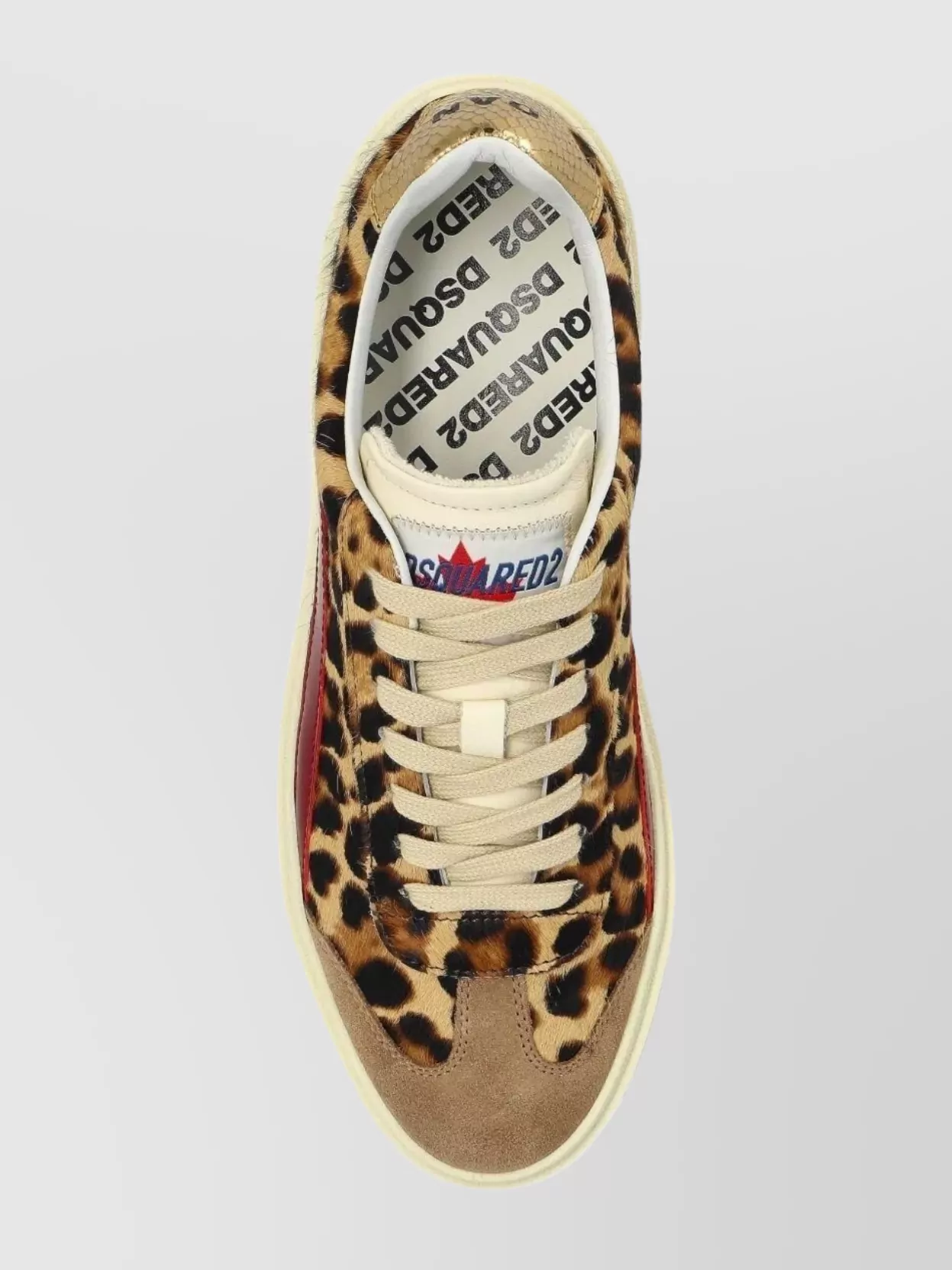 Dsquared2 Low Top Sneakers Leopard Print