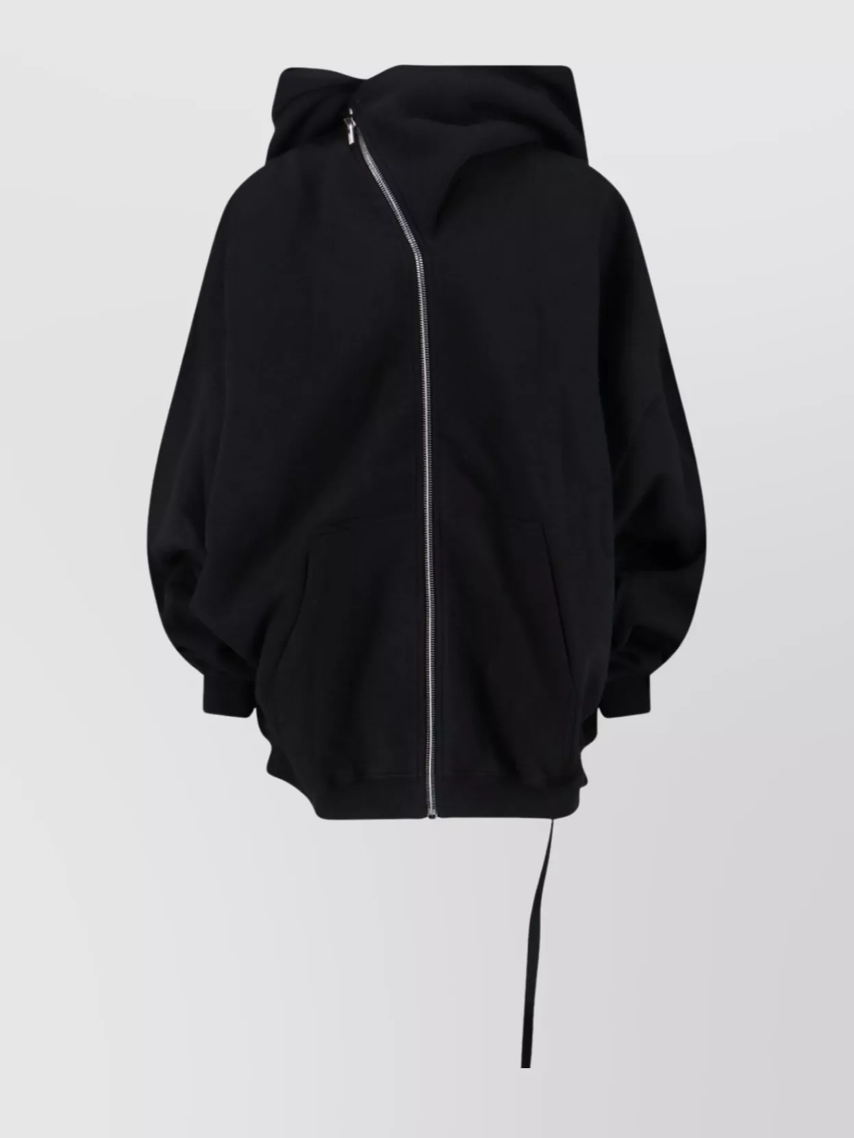 Rick Owens Drkshdw Hooded Sweatshirt With Drawstring And Pockets In Black