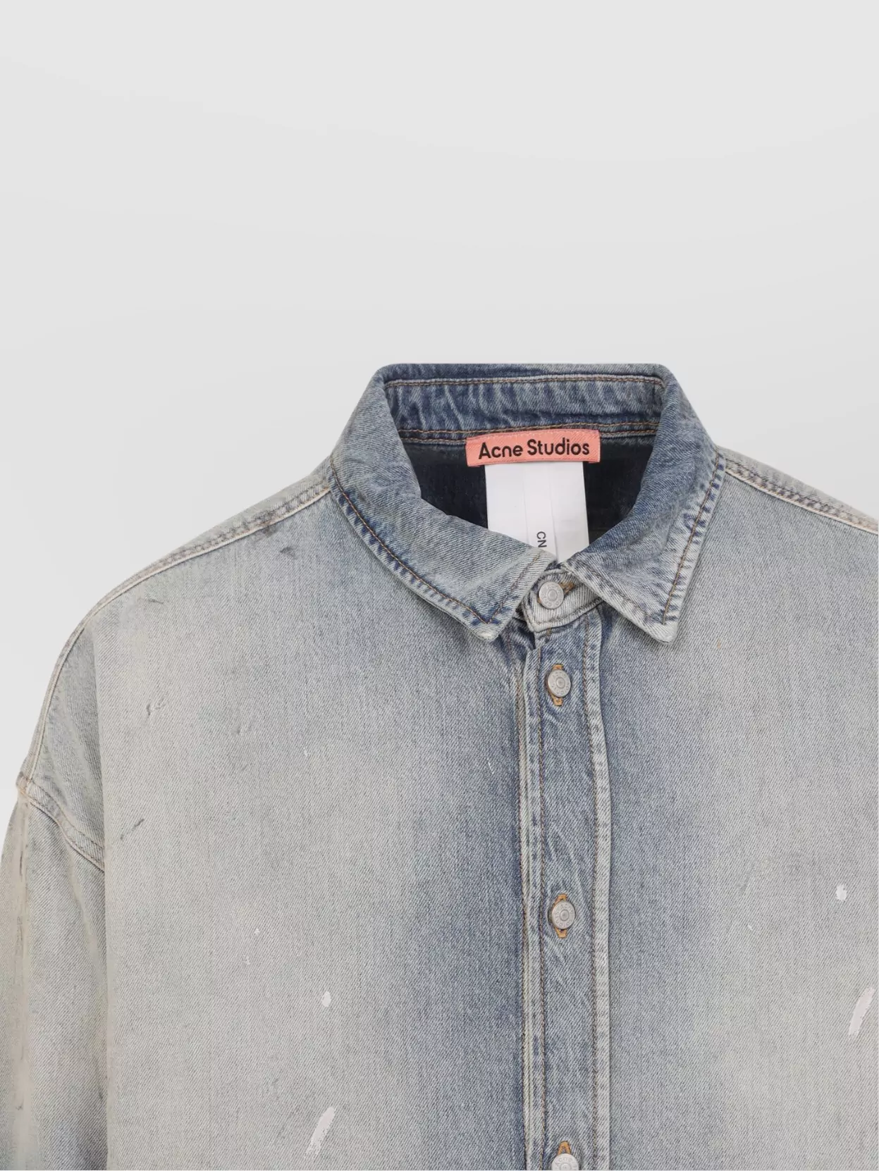 Acne Studios Oversized Buttoned Collar Shirt