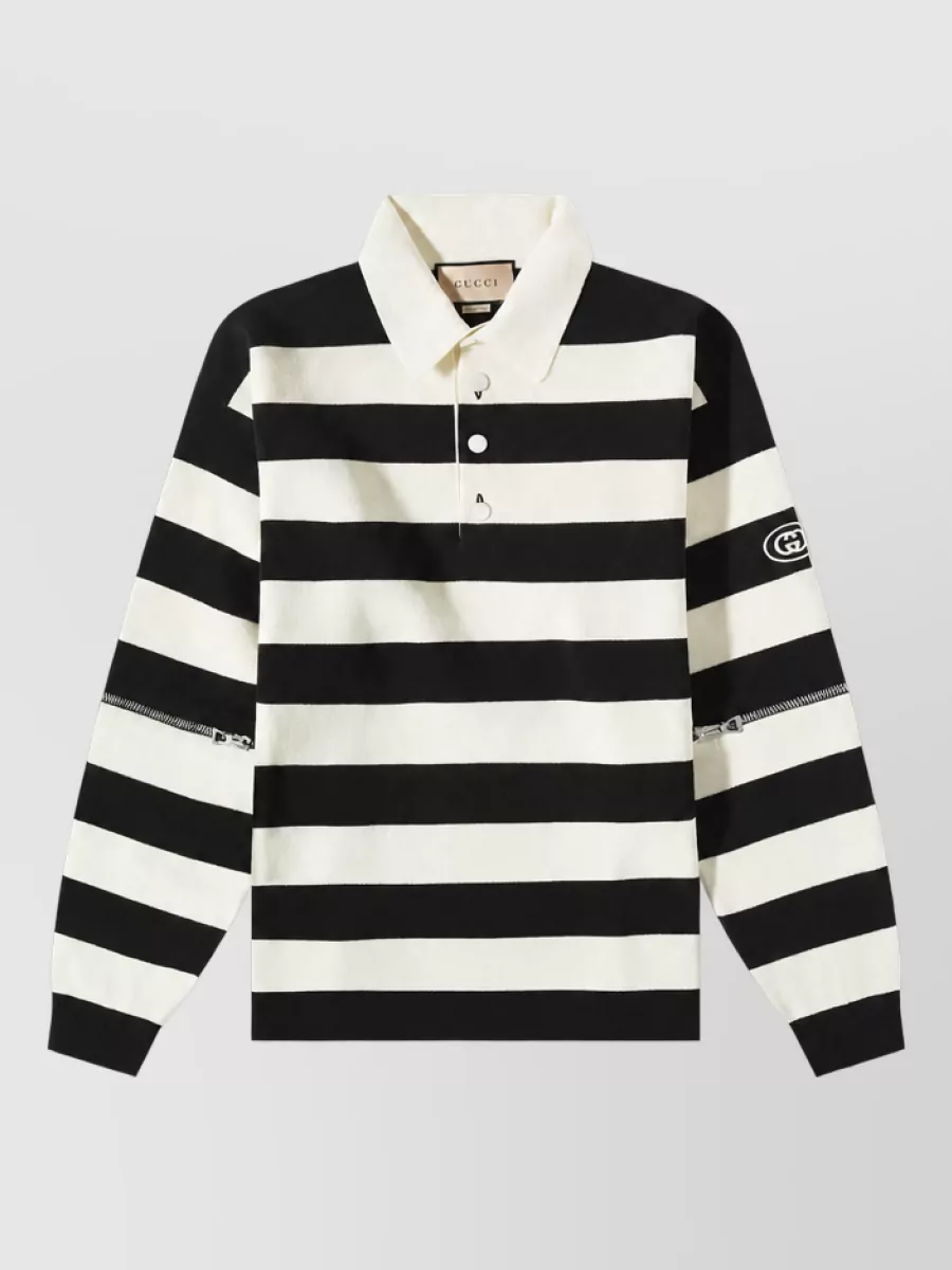 Gucci cotton polo shirt