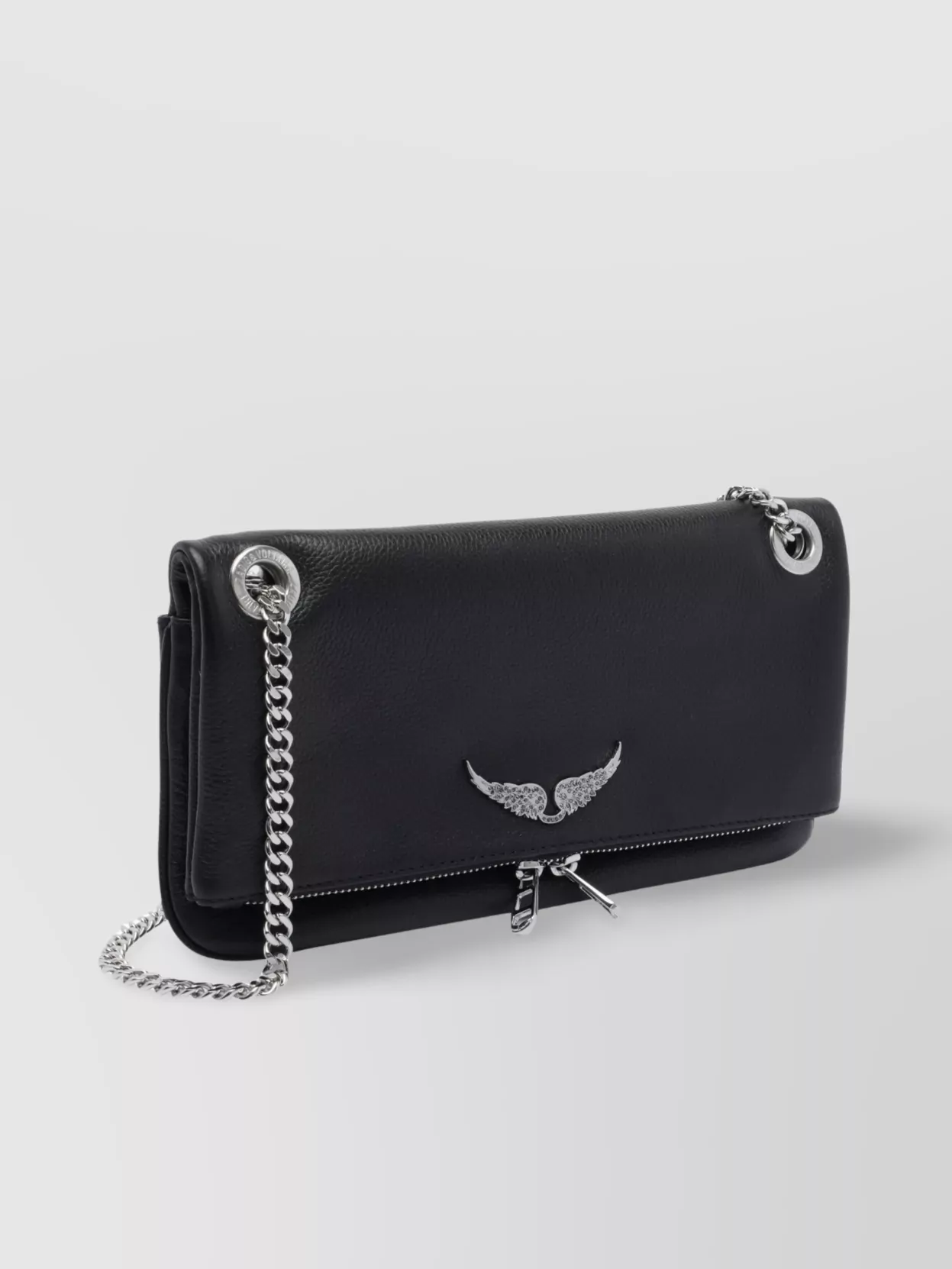 Zadig & Voltaire Leather Wing Shoulder Bag
