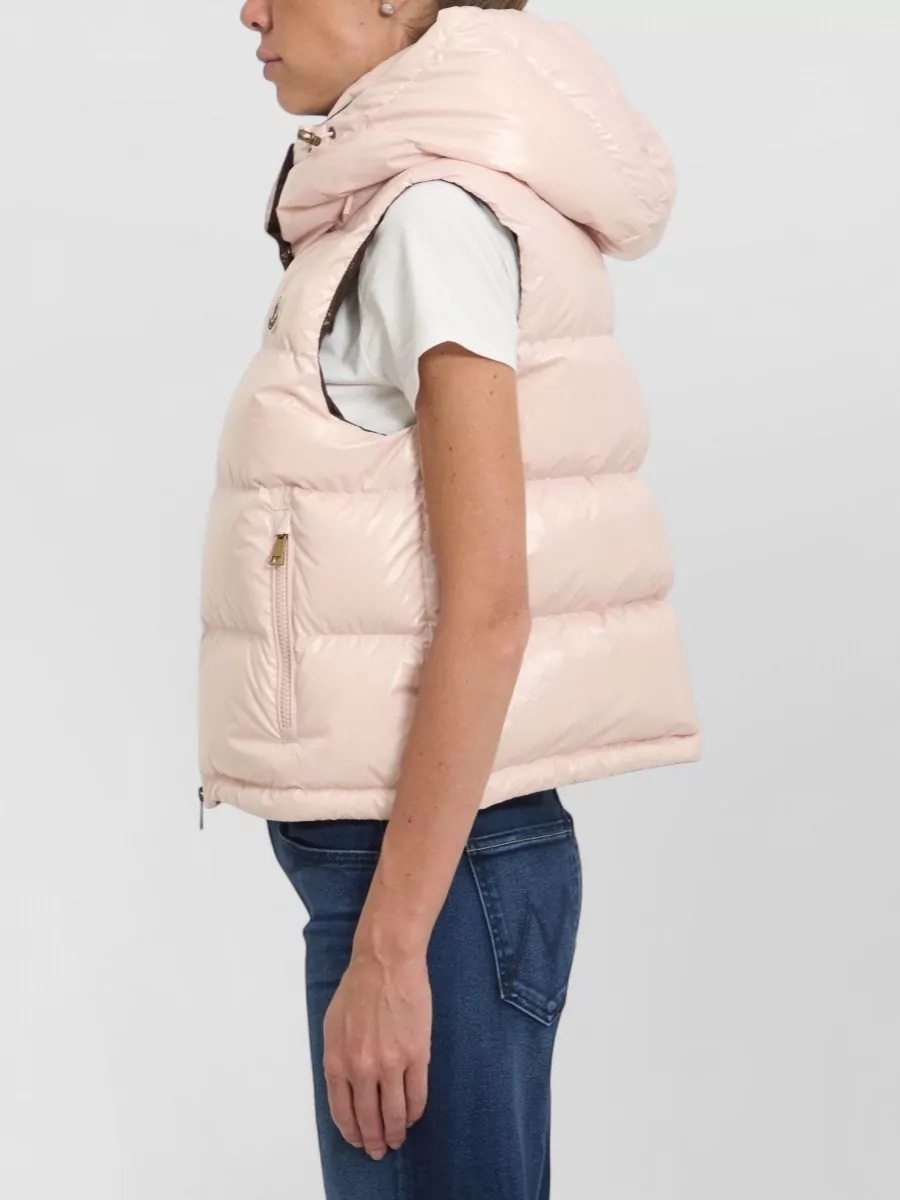 Moncler Down Hooded Puffer Gilet
