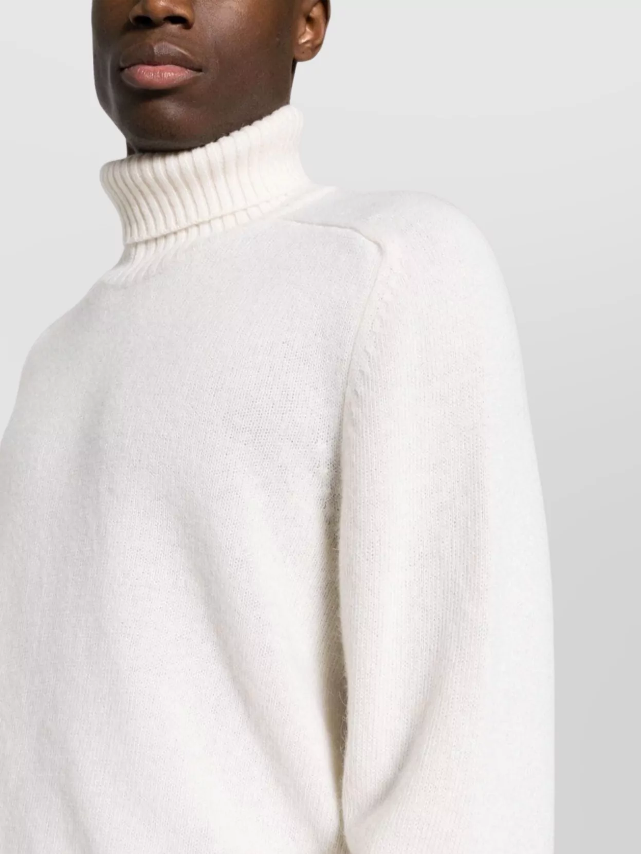 Circolo 1901 Alpaca-Wool Blend Turtleneck Sweater With Fine Knit