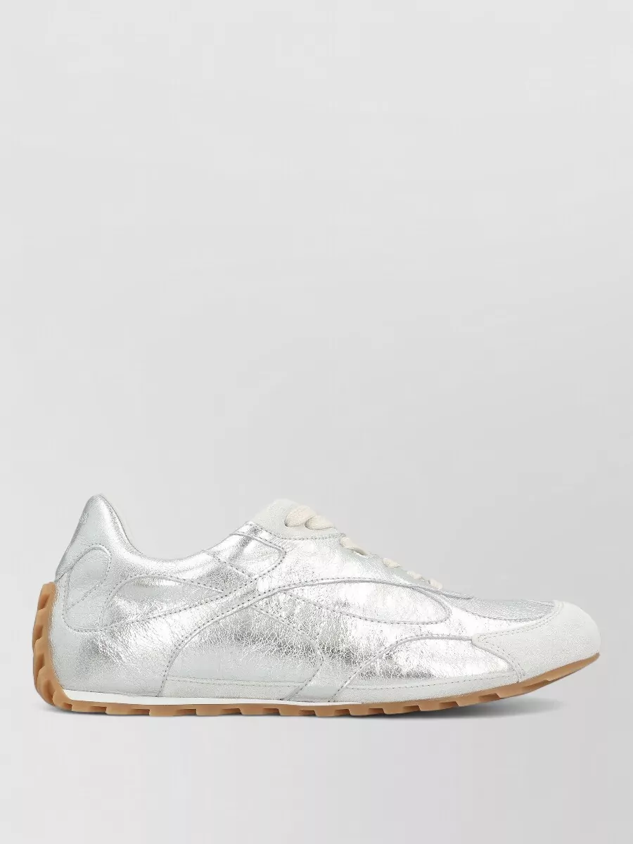 Bottega Veneta Leather Low-Top Sneakers