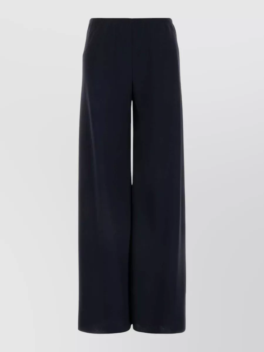 The Row Gala Wide Leg Tailored Cady Trousers