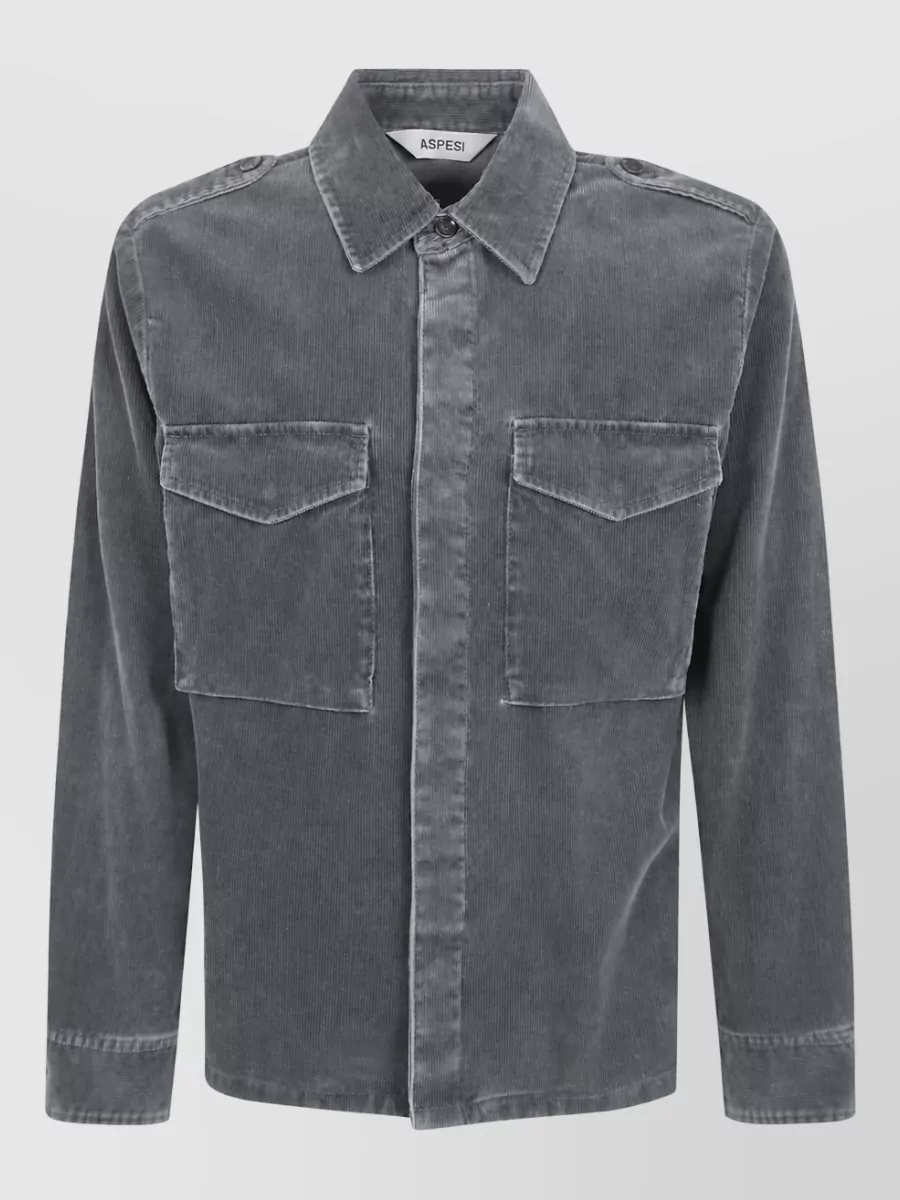 Aspesi cotton shirt jacket