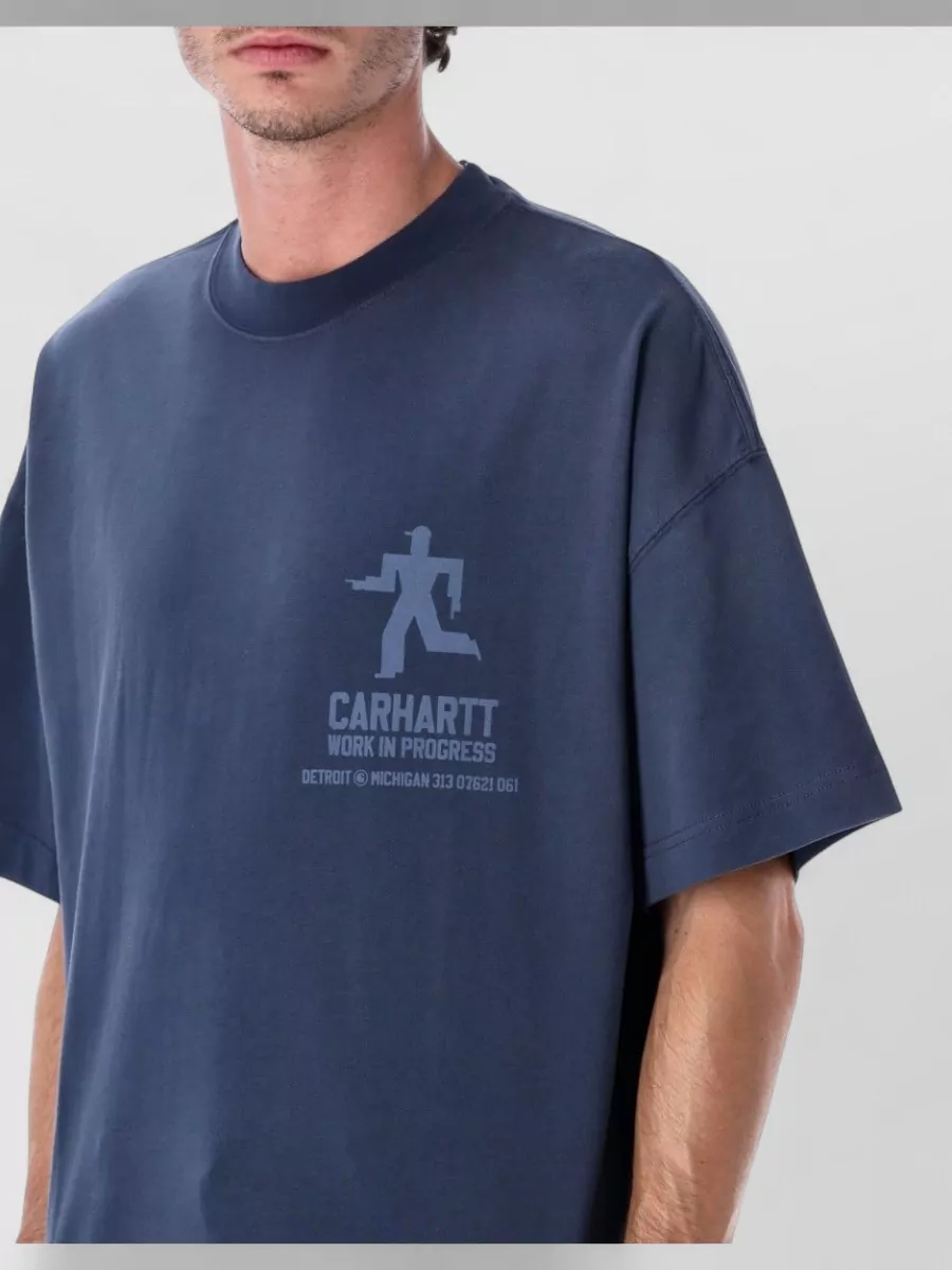 Carhartt Wip Graphic Jersey Crew Neck Street T Shirt