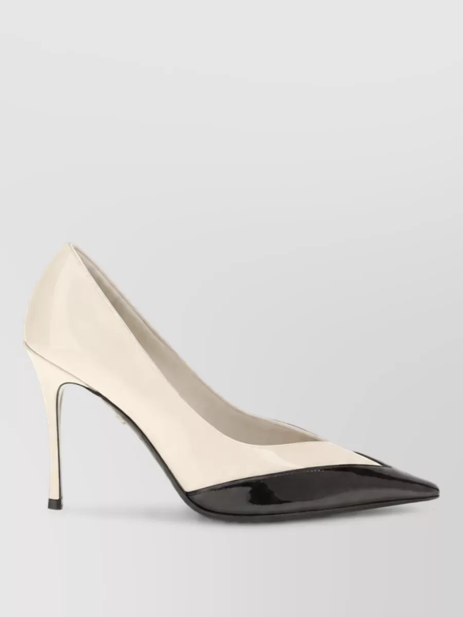 Ferragamo Leather High-Heel Pumps