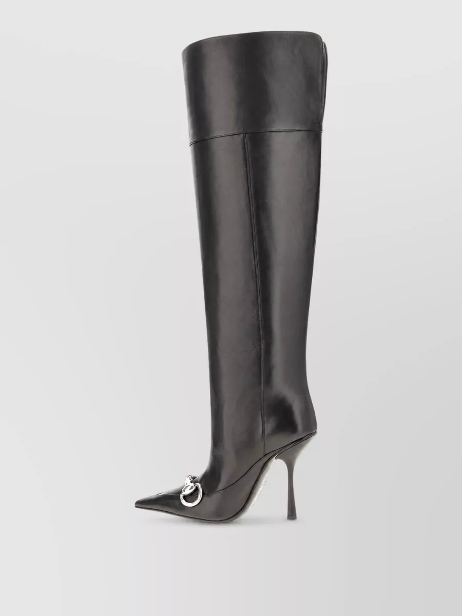 Gucci leather boots