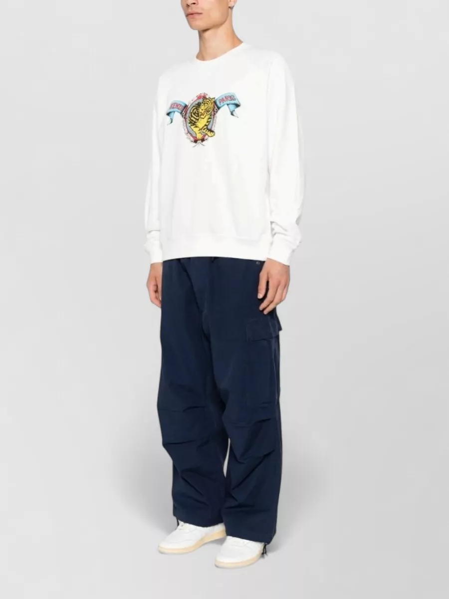 Kenzo Printed Crewneck Sweatshirt