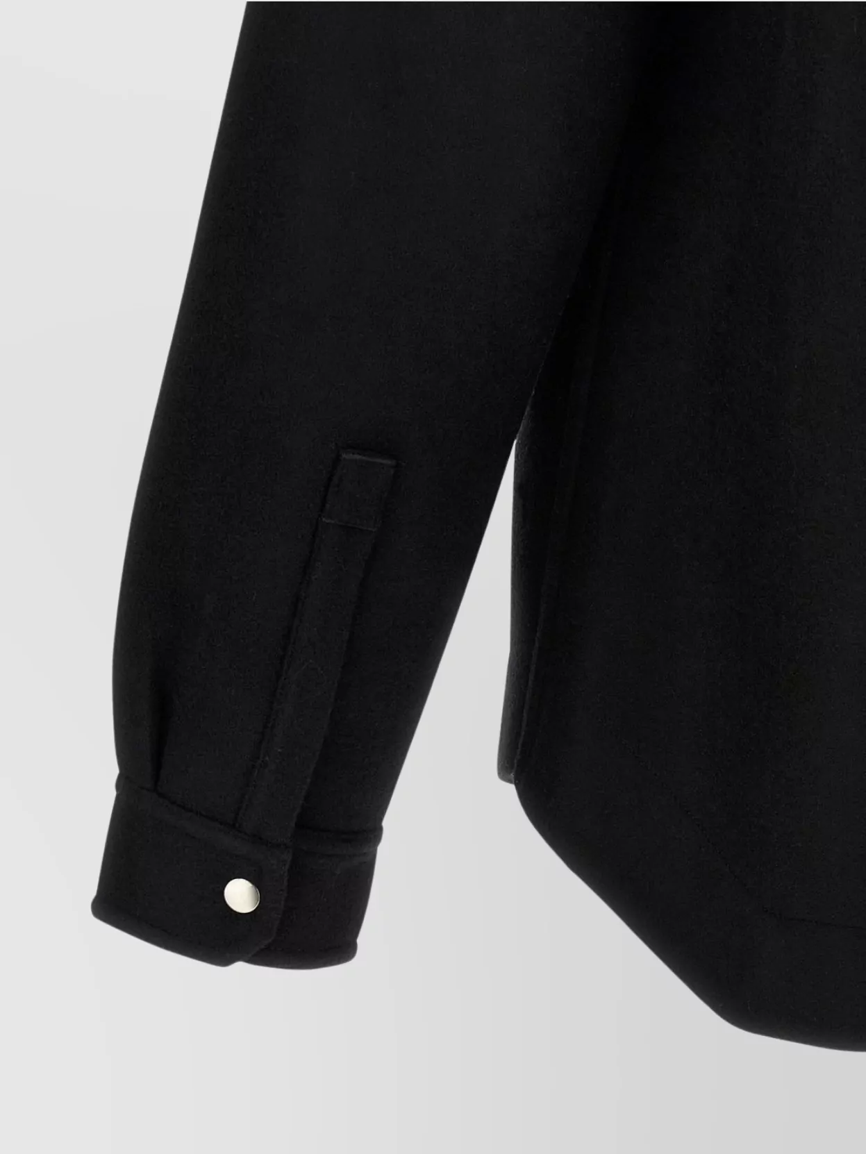 Rick Owens 'Overshirt Buttoned Cuffs Front Pockets Long Sleeves'