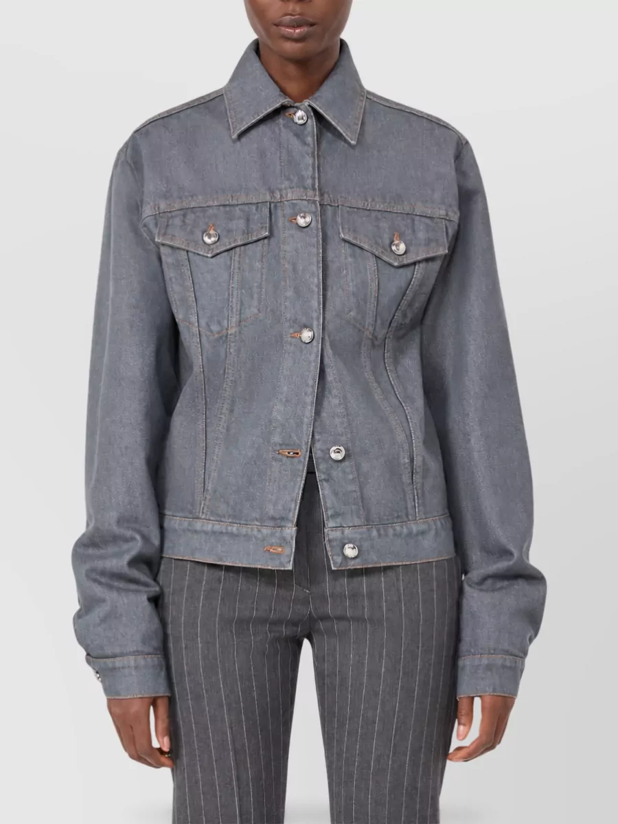 Sportmax Oversized Denim Jacket