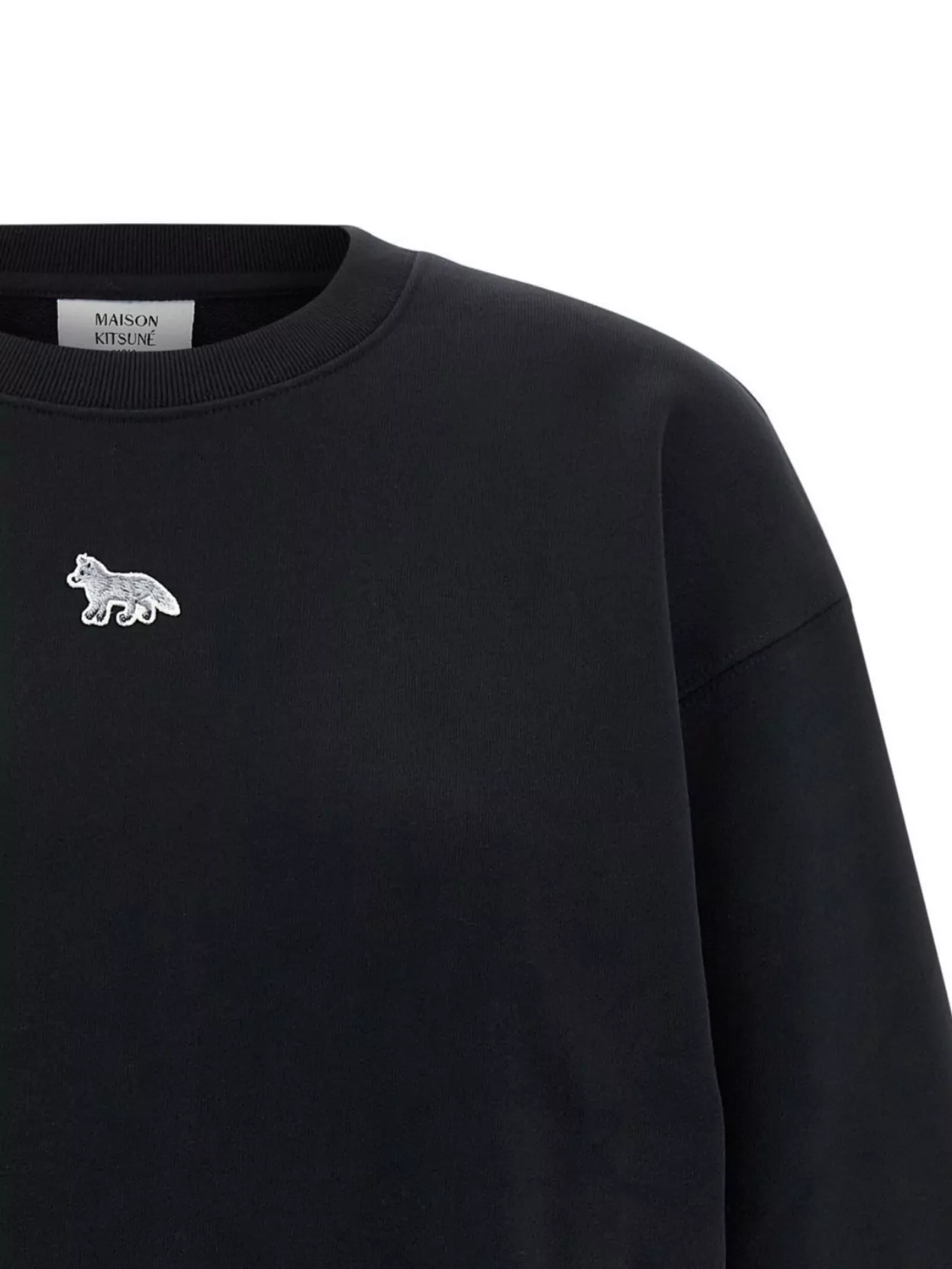 Maison Kitsuné Fox Design Crew Neck Sweatshirt