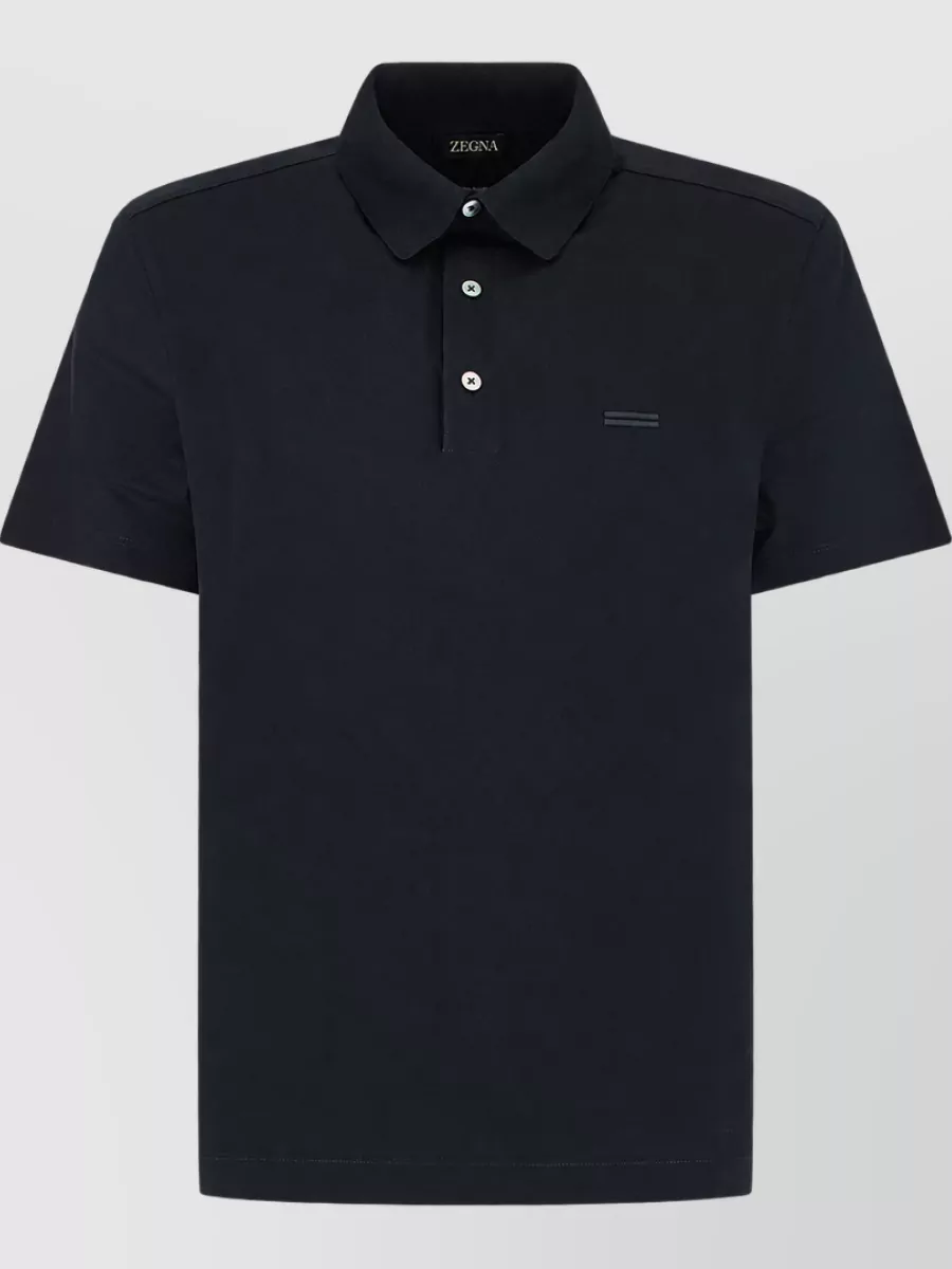 Zegna cotton polo shirt