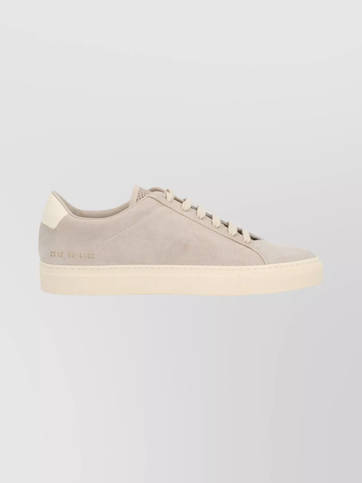 Common Projects Low-Top Suede Sneakers Rubber Sole