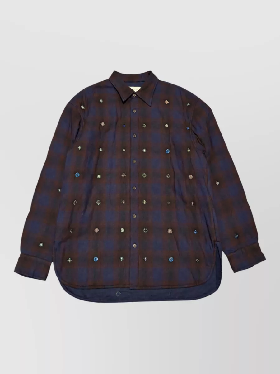 Dries Van Noten embroidered shirt