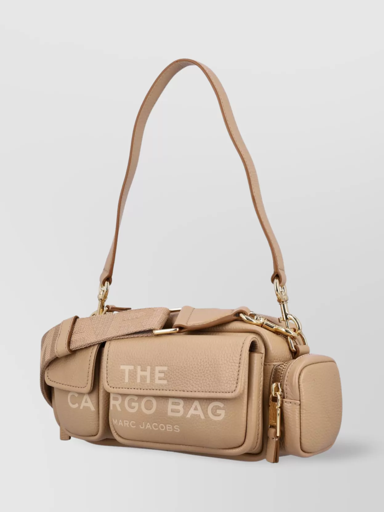 Marc Jacobs Cargo Bag Top Handle Strap In Neutrals
