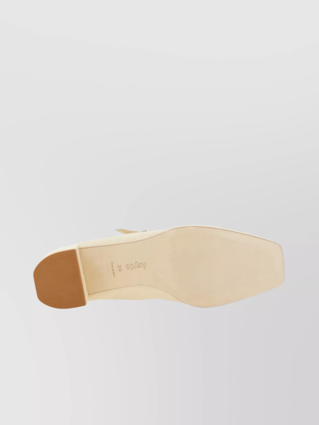 Aeyde "aline" Block Heel Square Toe Pumps