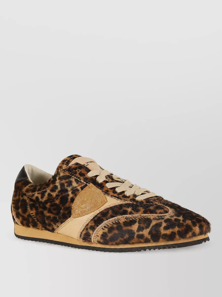 Philippe Model calf leather low-top sneakers