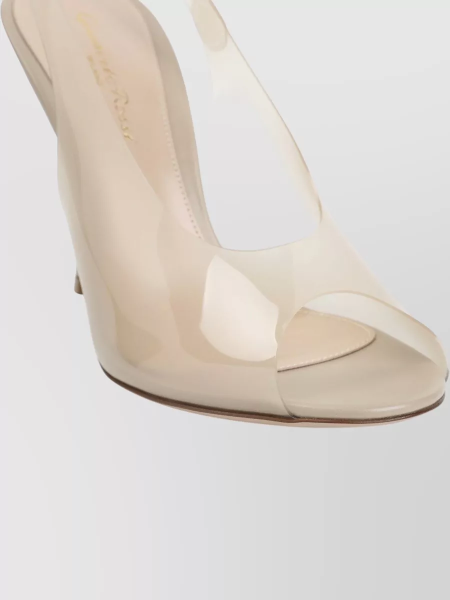 Gianvito Rossi Leather Slingback Mules