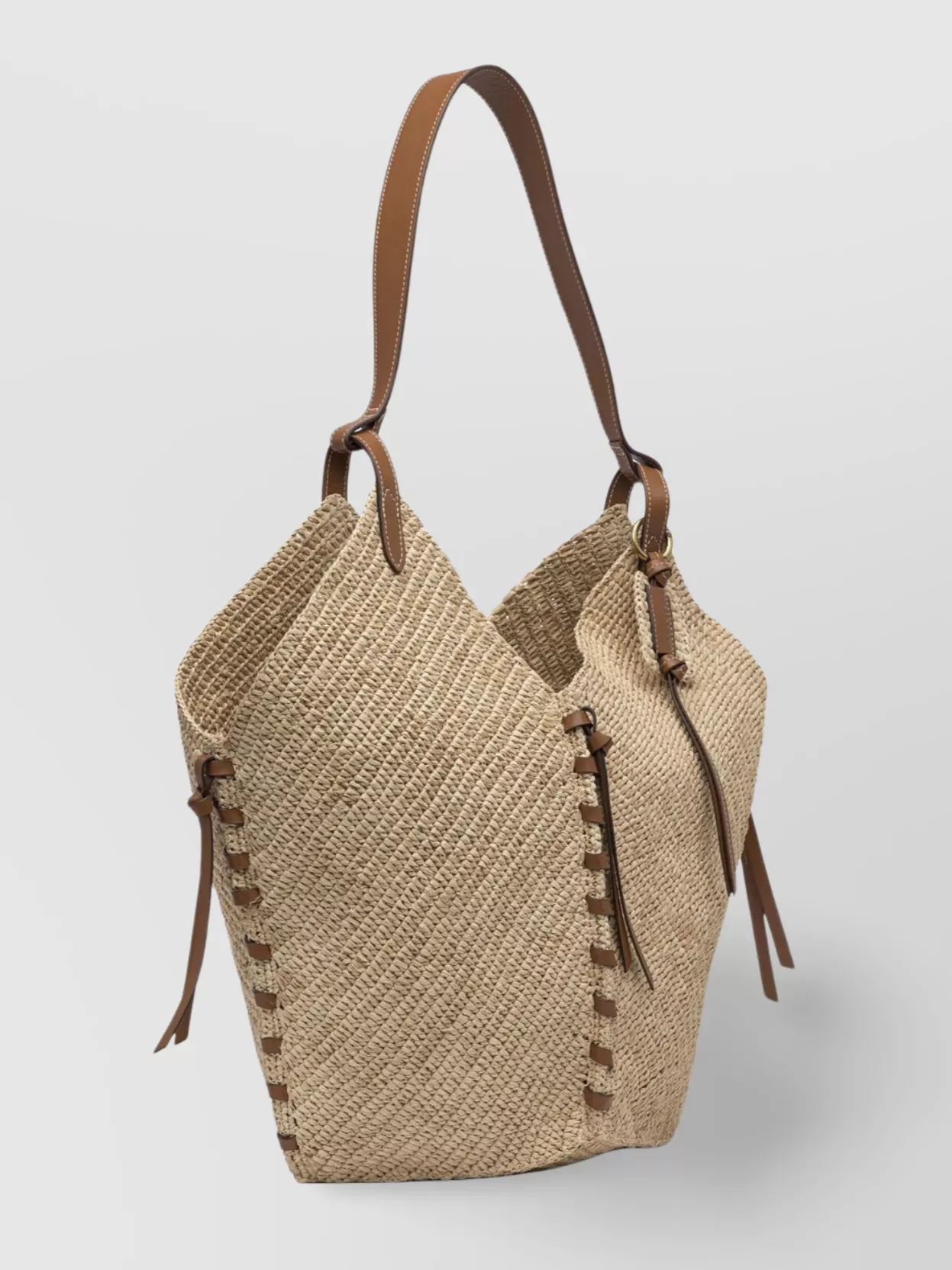 Isabel Marant "Tampa" Woven Shoulder Bag