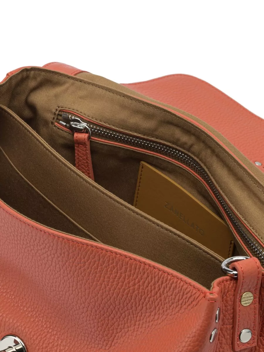 Zanellato Shoulder Bag Adjustable Strap Metal Hardware