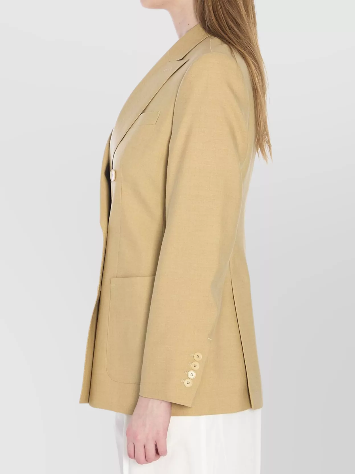 Max Mara Peak Lapels Double-Breasted Blazer