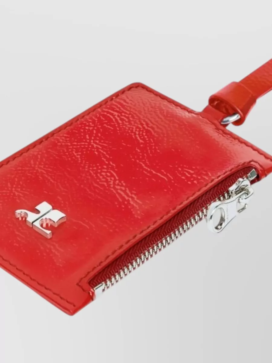 Courrèges Leather Cardholder