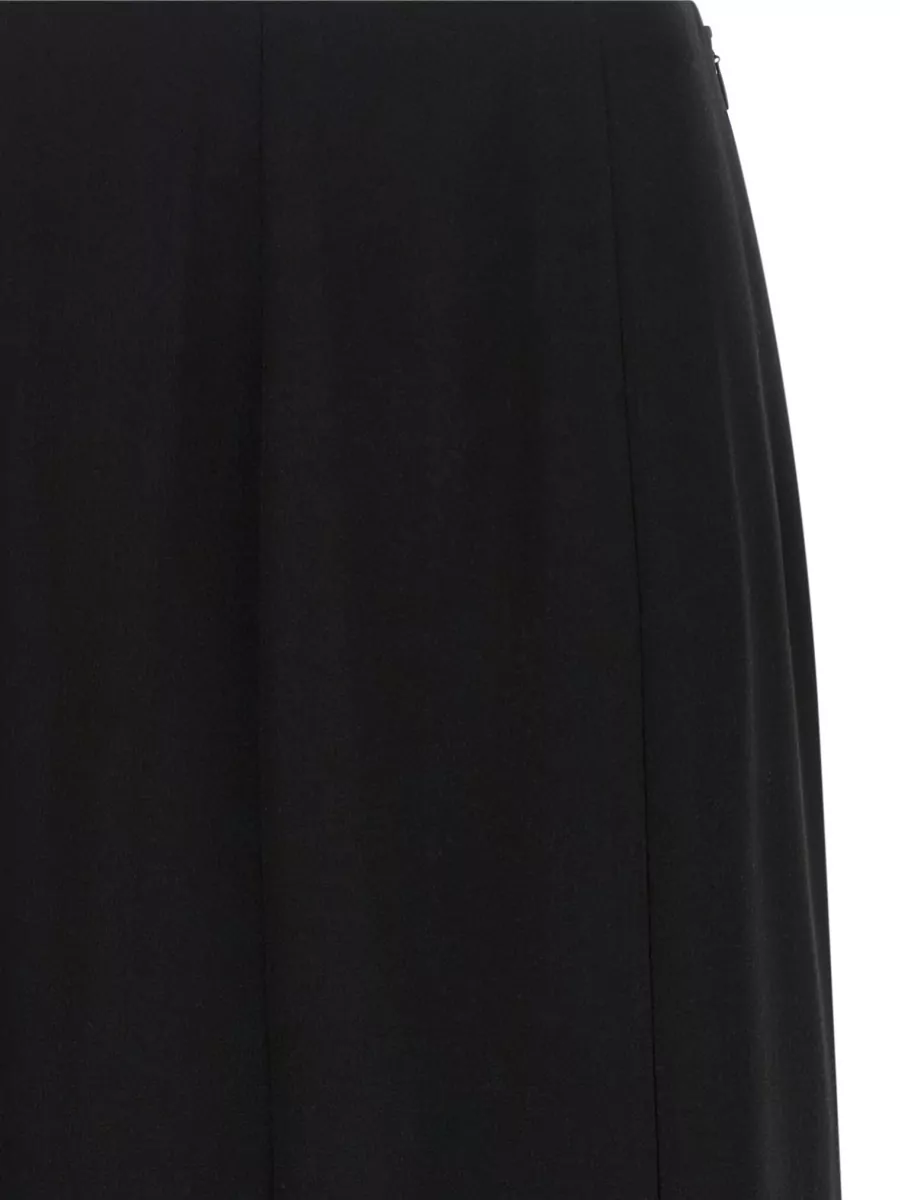 Valentino Garavani Silk Asymmetric Midi Skirt