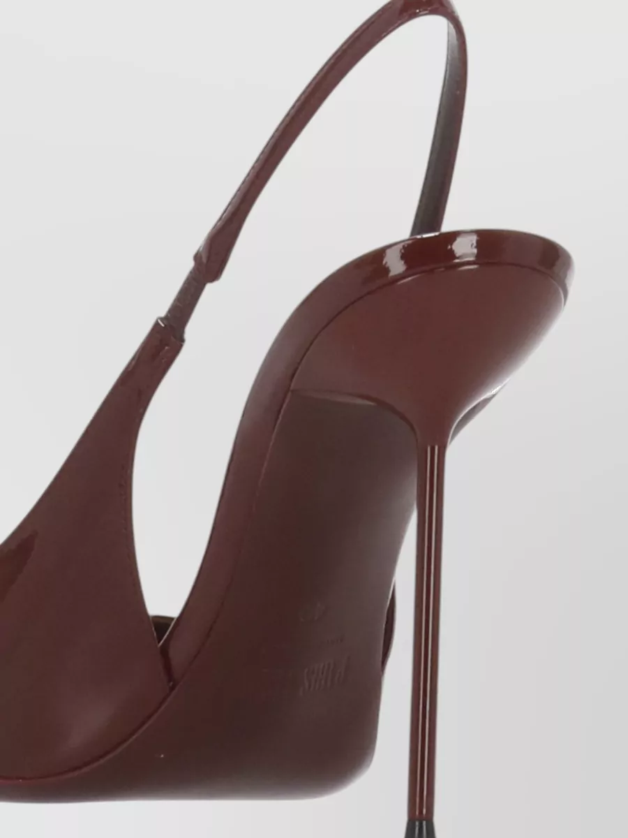Paris Texas Leather Slingback Pumps