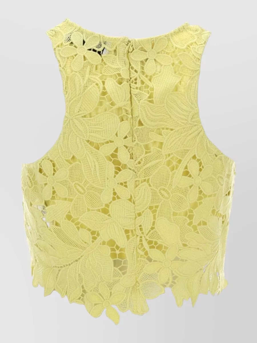 Sportmax Vasto Macramé Blouse