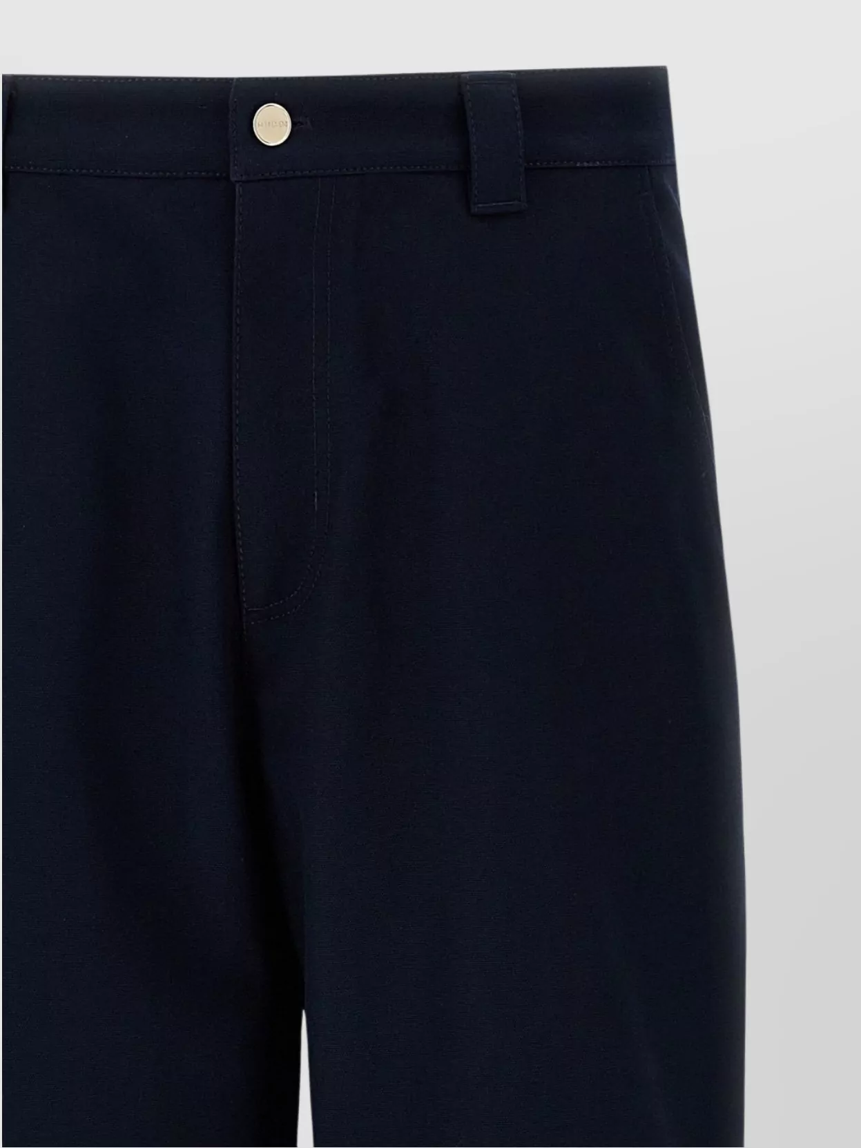 Gucci Wide Leg Gg Logo Trousers
