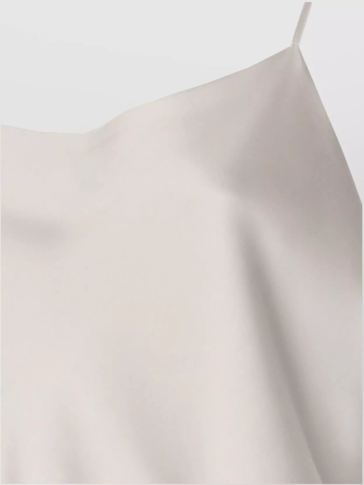 Herno Women's Satin Finish Spaghetti Strap Top