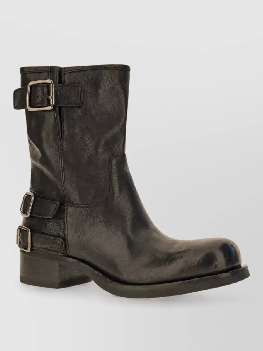 Officine Creative leather ankle boots