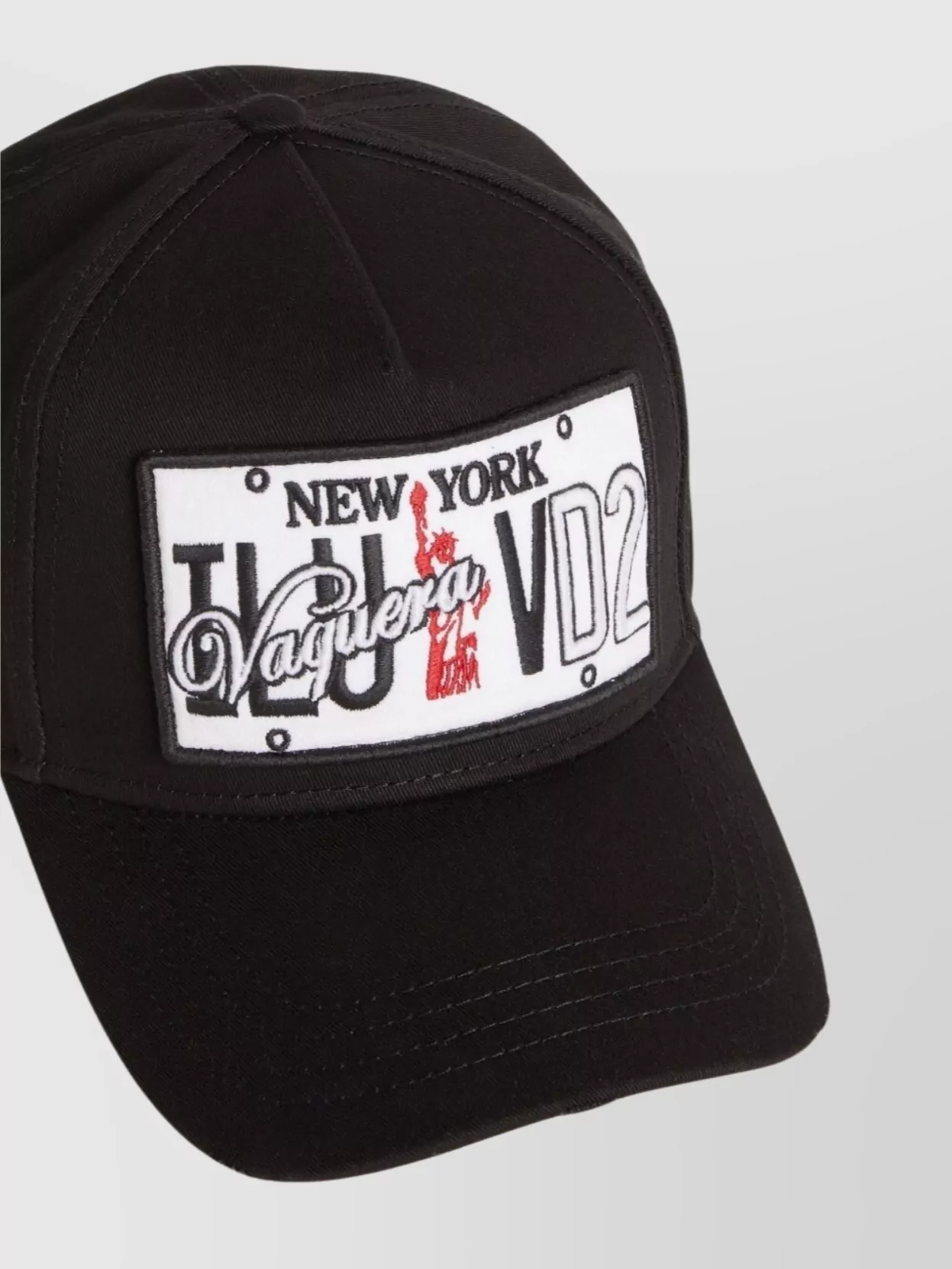 Dsquared2 Branded Baseball Cap Curved Peak