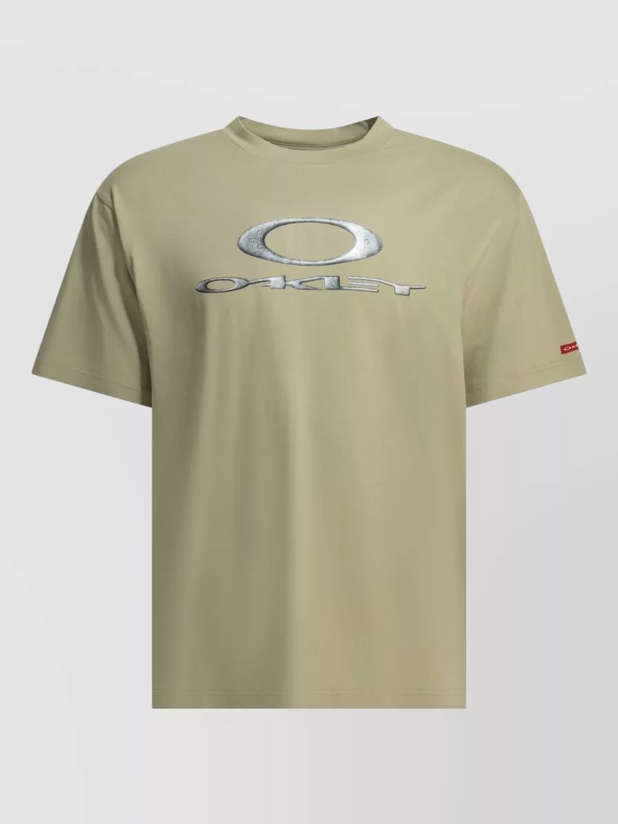 Oakley cotton blend crew-neck t-shirt