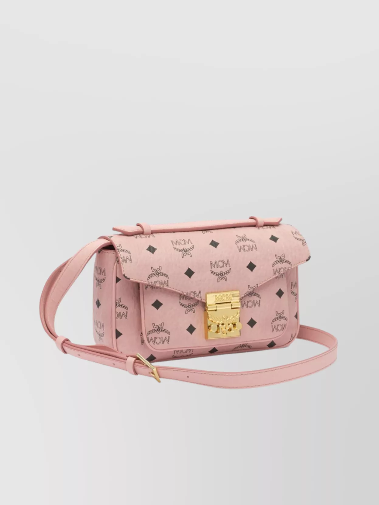 Mcm Shoulder Bags With Adjustable Strap And Gold-tone Hardware