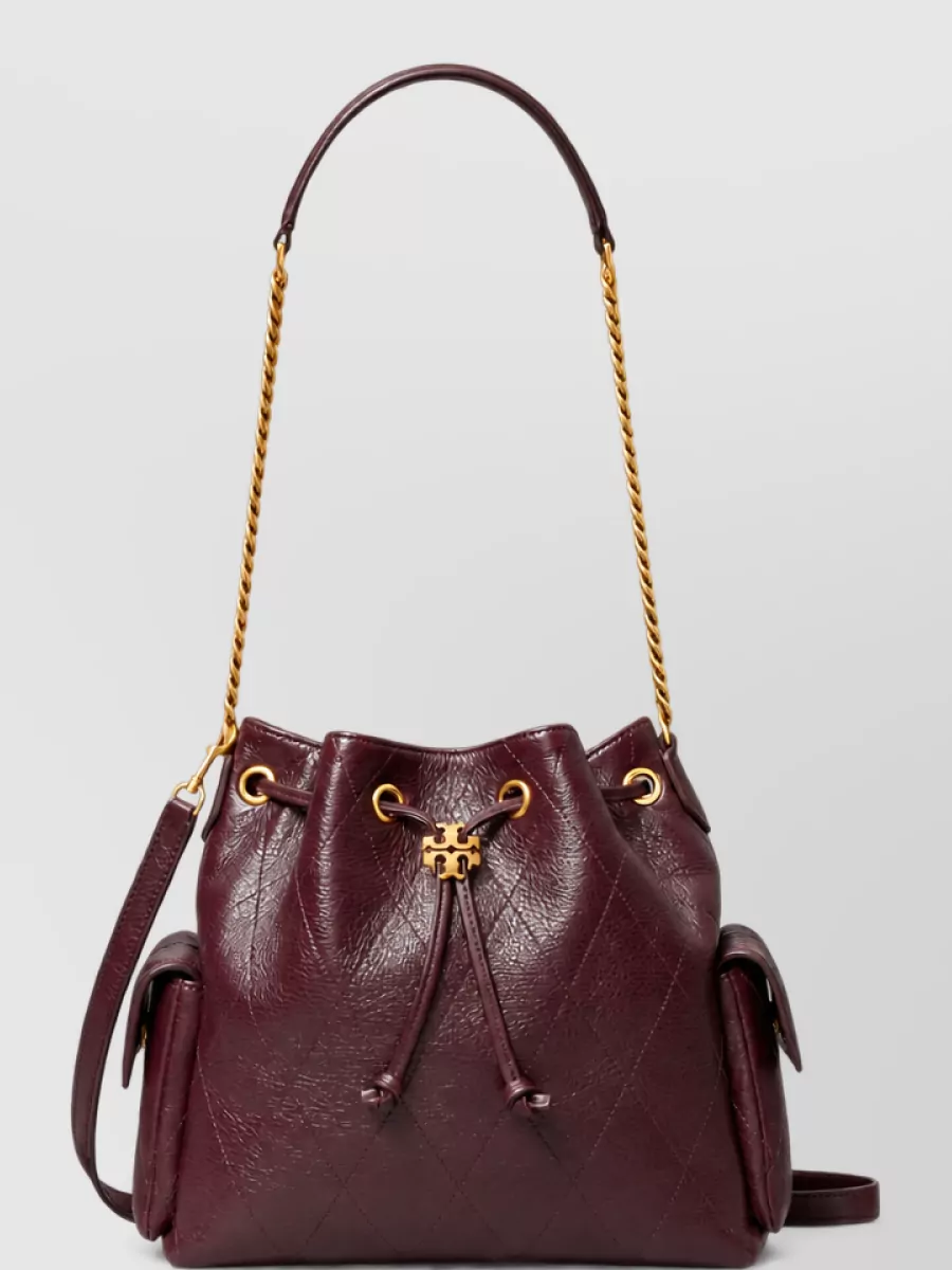 Tory Burch romy leather bucket bag