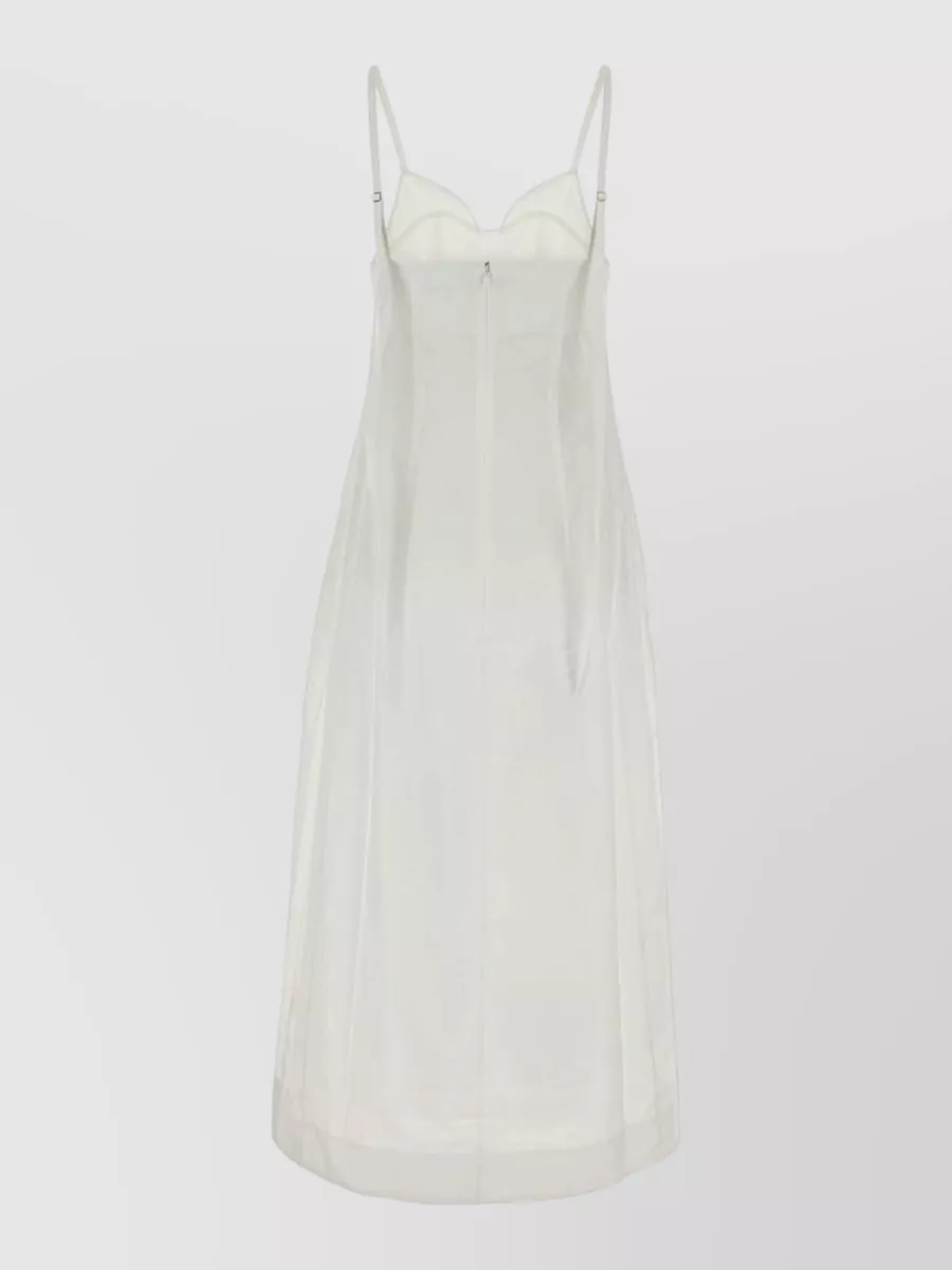 Co Cotton Poplin Midi Dress