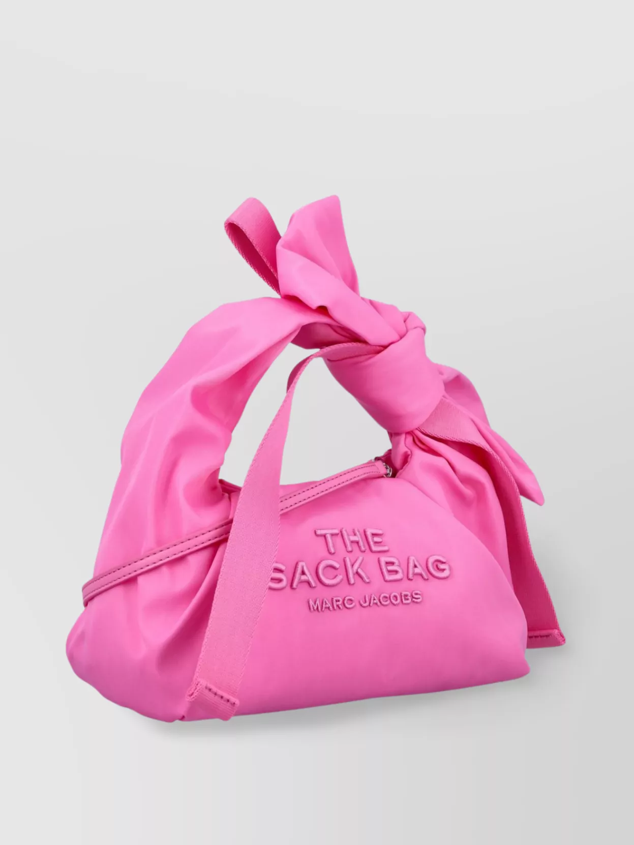 Marc Jacobs Small Nylon Sack Bag With Leather Strap