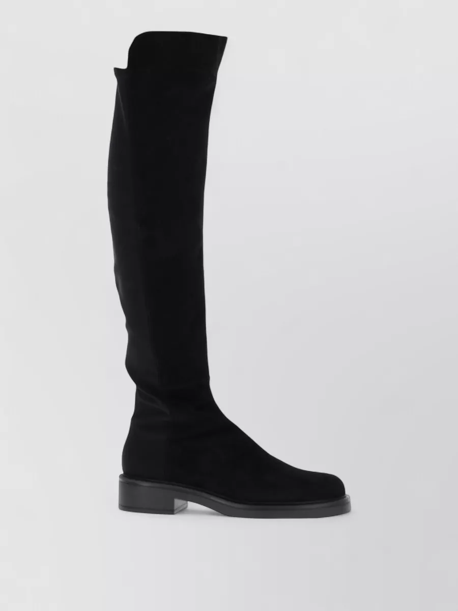 Stuart Weitzman Over The Knee Block Heel Boots