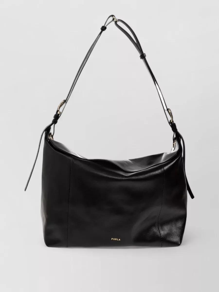 Furla Ginevra large leather shoulder bag