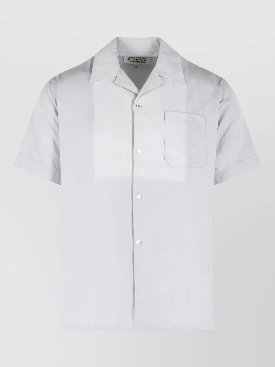 Maison Margiela Cotton bowling collar shirt