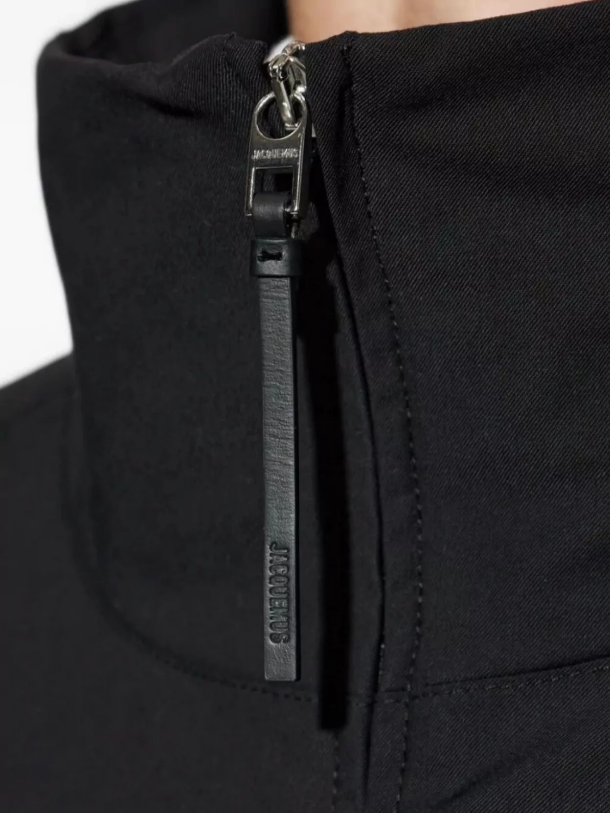 Jacquemus Aero Padded High Collar Bomber Jacket