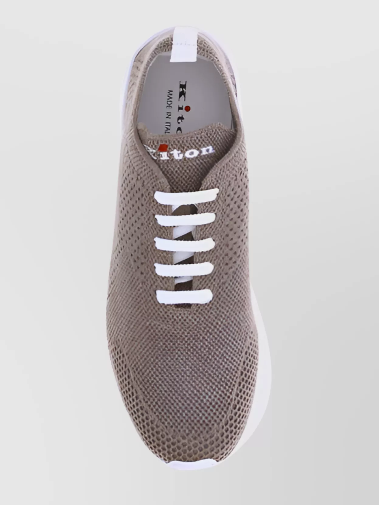 Kiton Cotton Mesh Sneakers Reinforced Toe