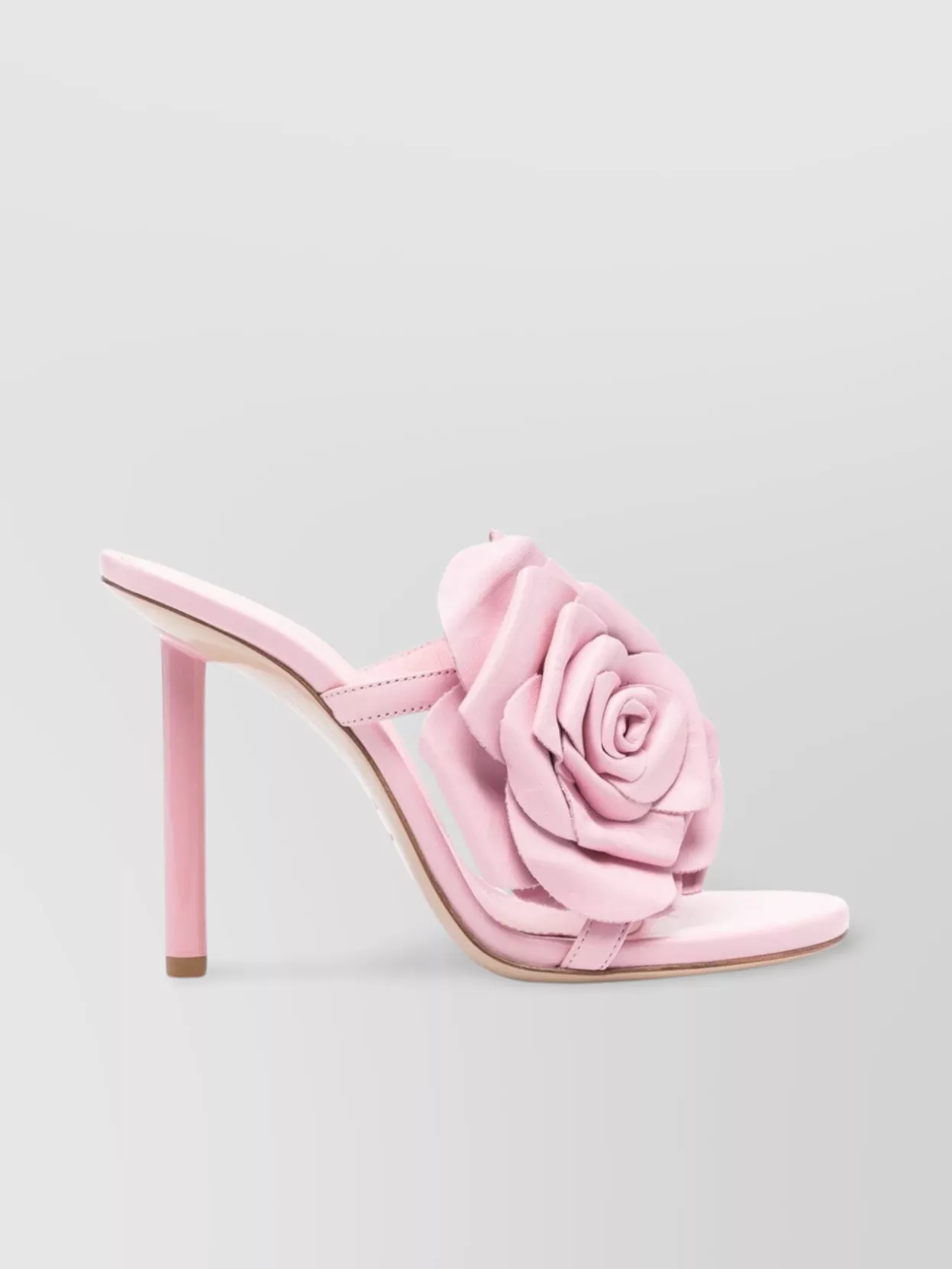 Shop Le Silla Sandals 105mm Heel Floral Appliqué