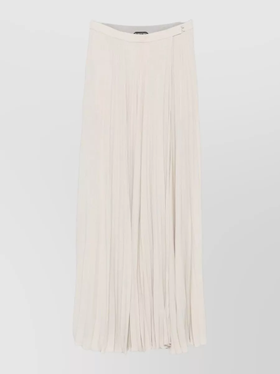Tom Ford pleated knee-length skirt