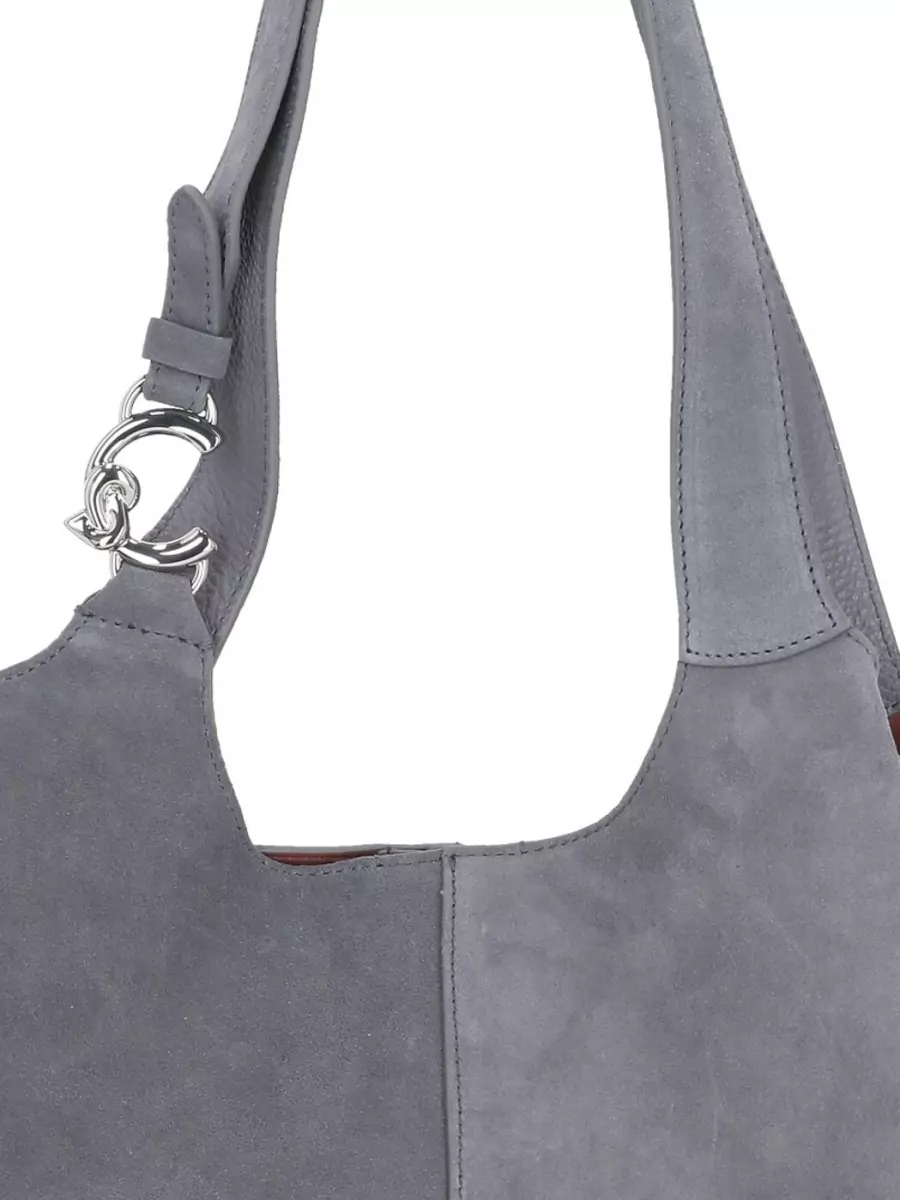 Coccinelle Suede Shoulder Bag